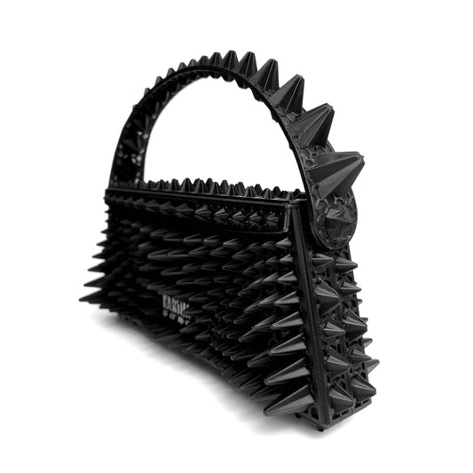 Stella 3D-printed mini bag - Black