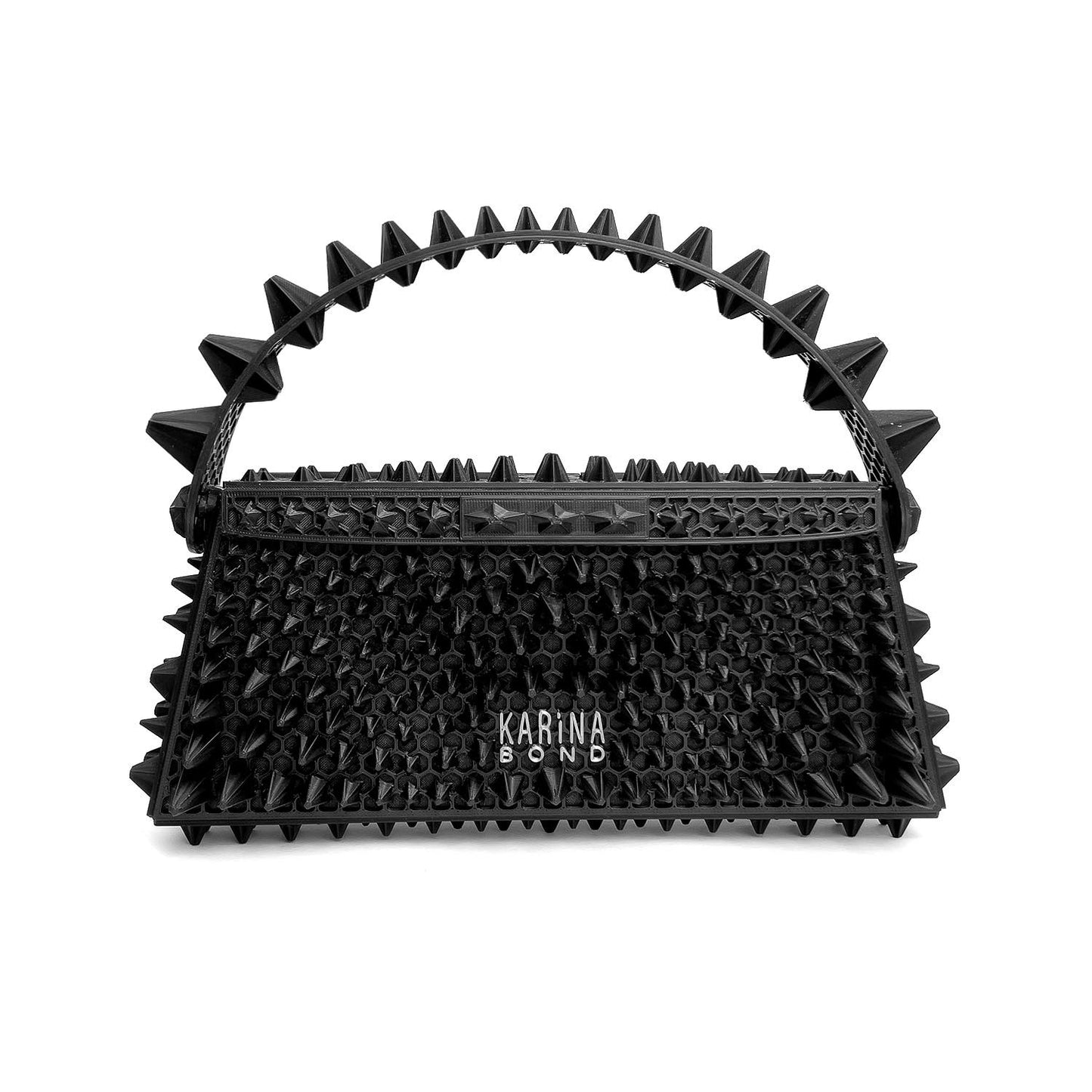 Stella 3D-printed mini bag - Black