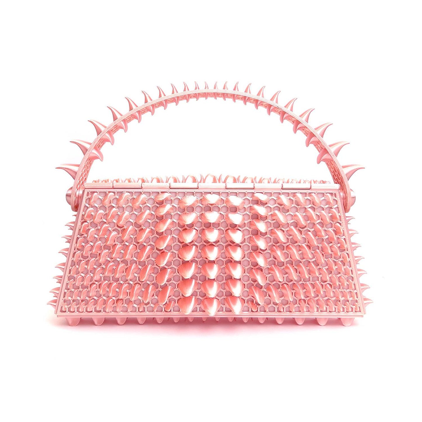Petal 3D-printed mini bag - Pink