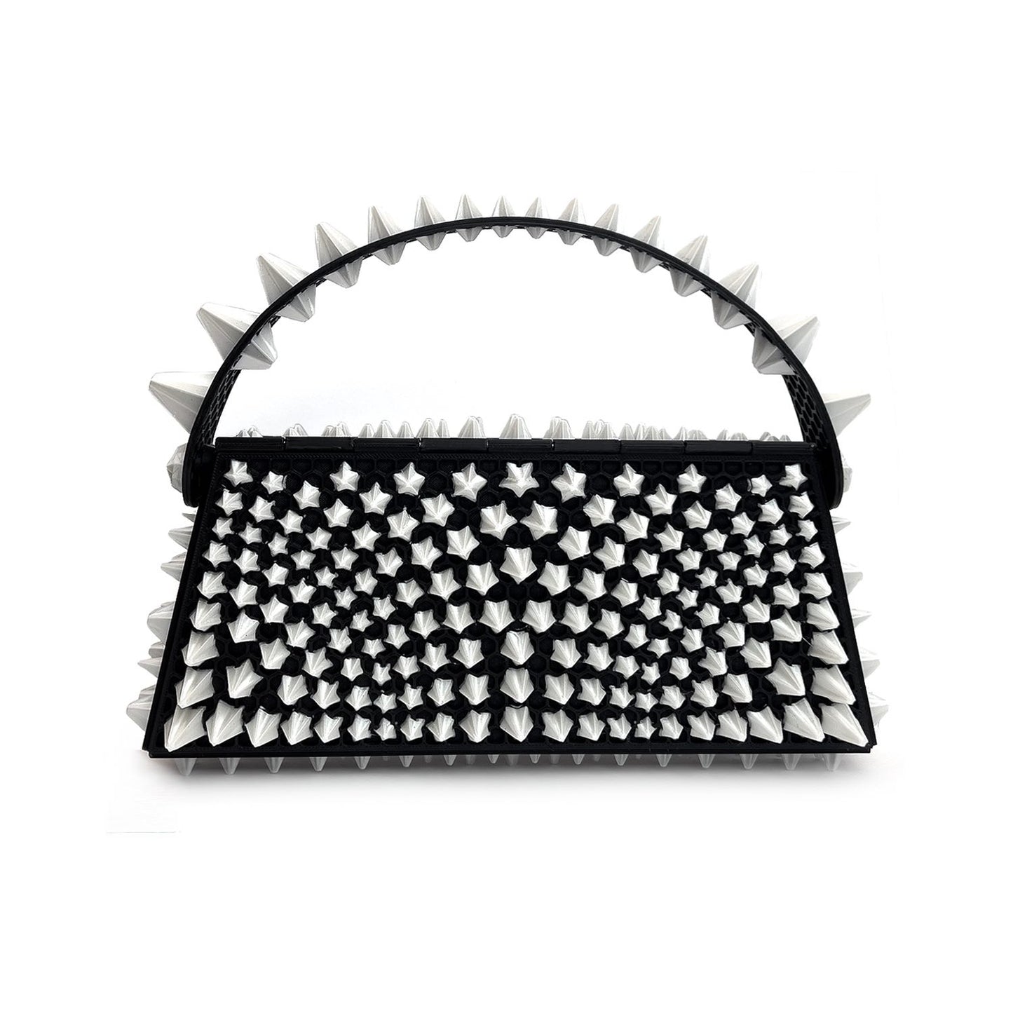 Stella 3D-printed mini bag - White/Black